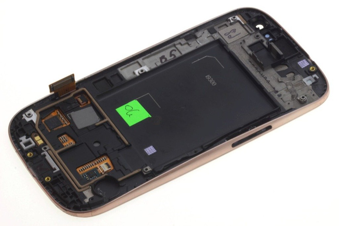 DISPLAY SAMSUNG Galaxy S3 I9300 Grade B Cracked bezel Touch LCD Original Copper
