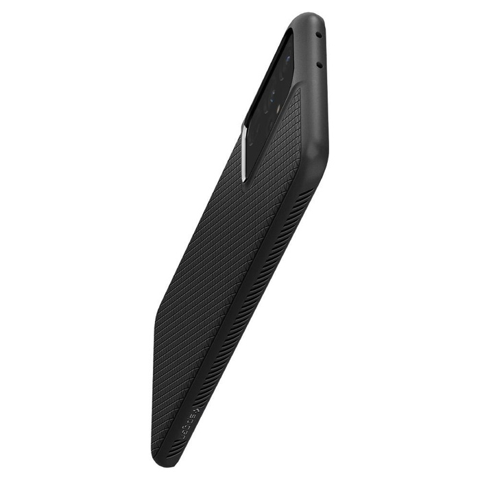 Coque SPIGEN Galaxy S21 Ultra Liquid Air Matte Black Case