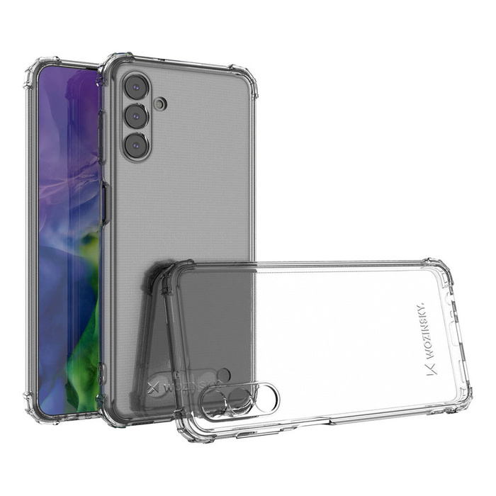 Wozinsky Anti Schock gepanzert hülle für Samsung Galaxy A13 5G transparent