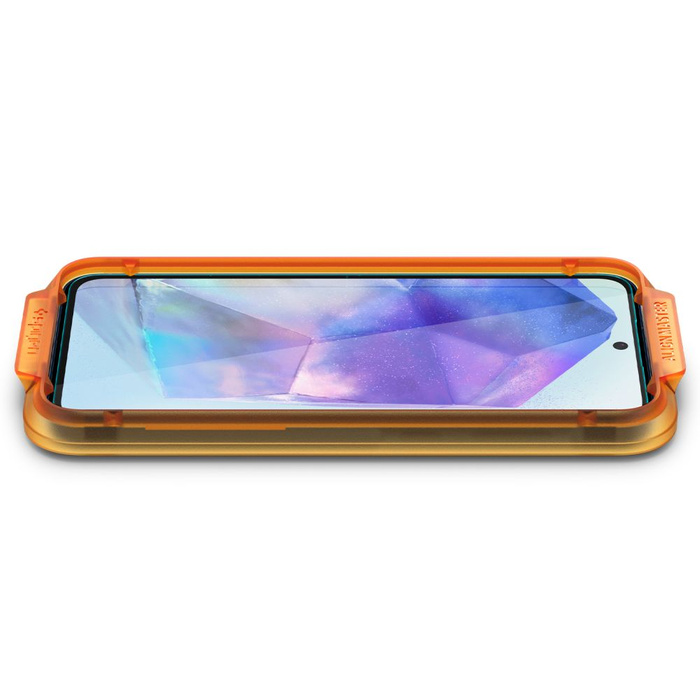 Verre trempé Spigen ALM GLAS.TR 2-PACK GALAXY A55 5G CLAIR