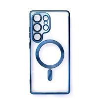 Galvanisierte Hülle mit MagSafe für iPhone 16e - Blau