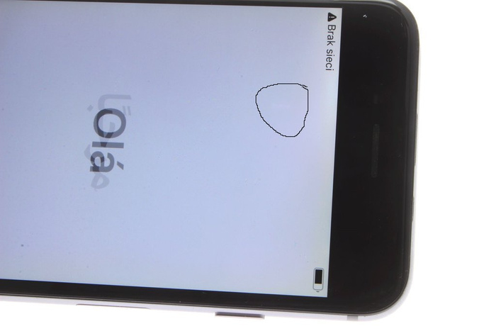 APPLE DISPLAY iPhone 6 čierny s defektom Originálny dotykový LCD displej