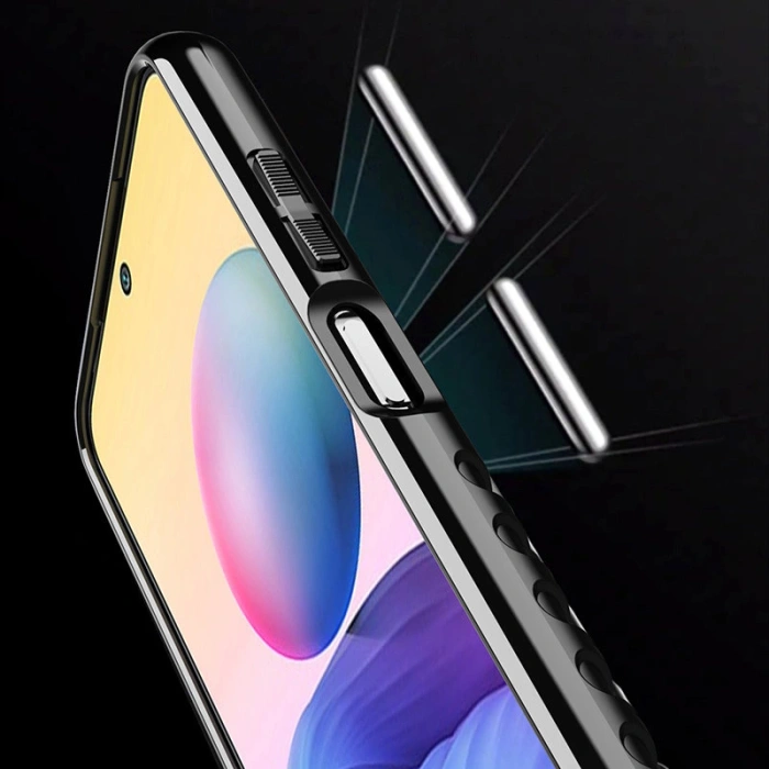 Thunder Case elastyczne pancerne etui pokrowiec Xiaomi Redmi Note 10 5G / Poco M3 Pro niebieski