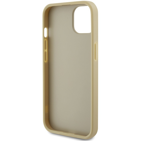 Guess GUHCP15SPSP4LGD iPhone 15 6.1" oro/oro durocase Perforado 4G Glitter