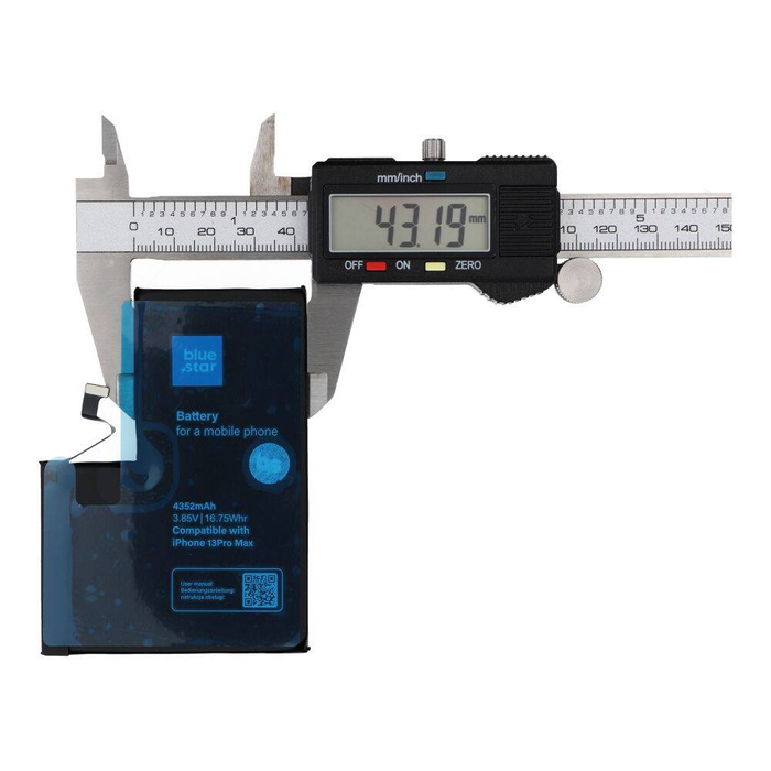 Bateria do iPhone 13 PRO MAX 4352 mAh Blue Star HQ