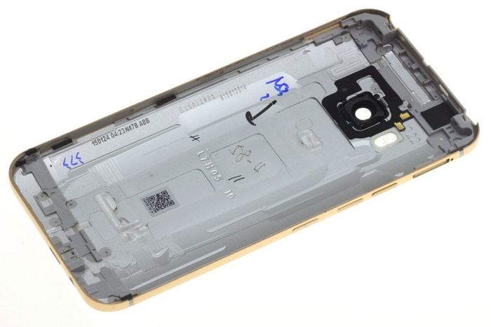 Porta batteria originale HTC ONE M9 argento di grado B