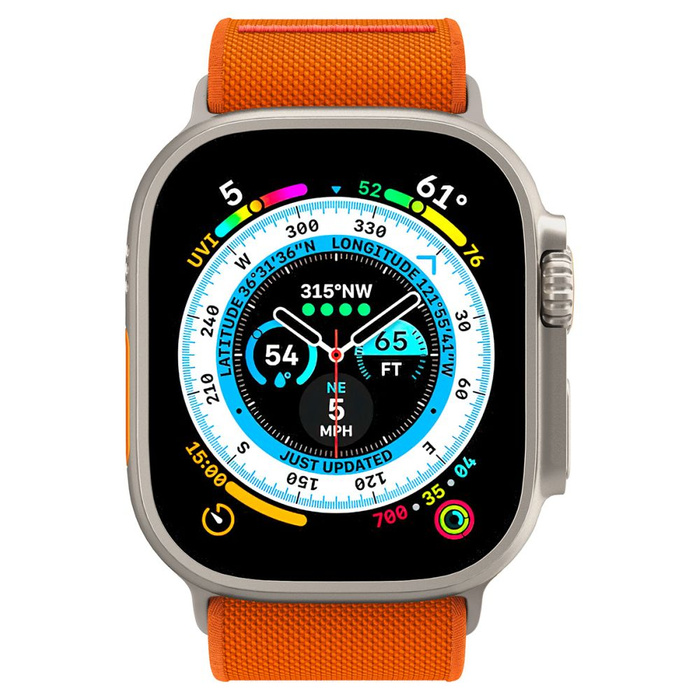 Correa Spigen Fit Lite Ultra Apple Watch 4 / 5 / 6 / 7 / 8 / Se / Ultra (42 / 44 / 45 / 49 Mm) Naranja
