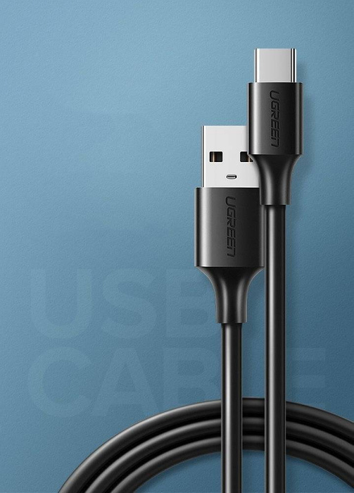Ugreen USB - USB Type C data charging cable 480 Mbps 3 A 1,5 m black (US287 60117)