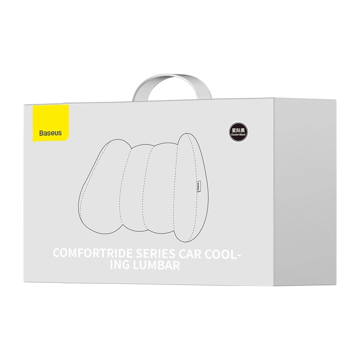 Cojín lumbar para coche Baseus ComfortRide - negro