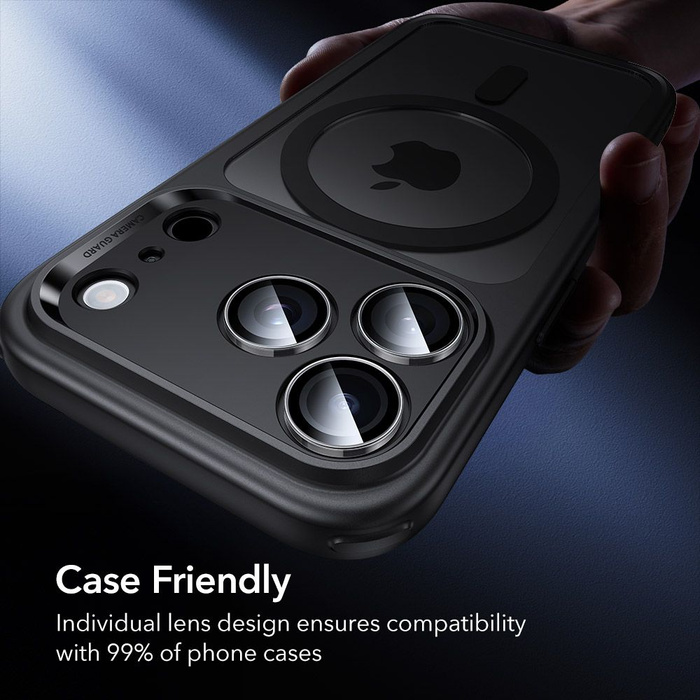 ESR CAMERA PROTECTOR ArmorITE CAMERA PROTECTOR IPhone 14 PRO / PRO MAX / 15 PRO / PRO MAX / 16 PRO / PRO MAX / 17 PRO / PRO MAX CLEAR