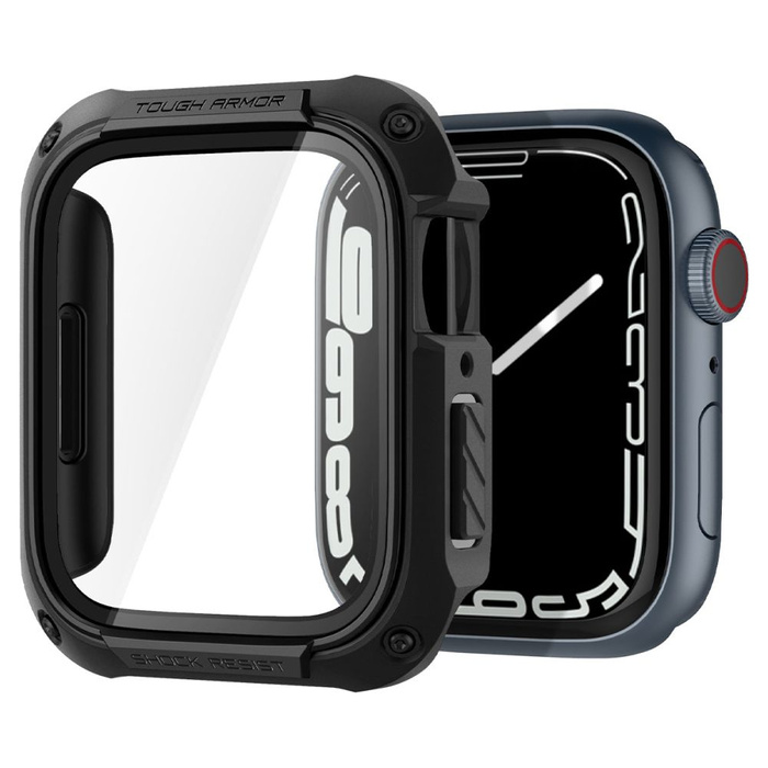 Spigen Tough Armor Apple Watch 7 / 8 (45 MM) SCHWARZ
