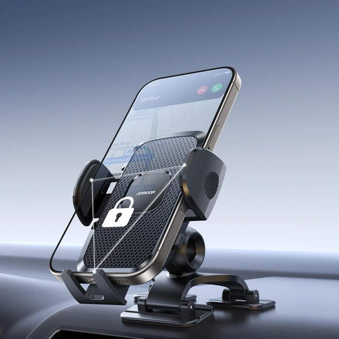 Uchwyt samochodowy Joyroom JR-ZS259 zaciskowy, z trzema regulowanymi nóżkami - czarny