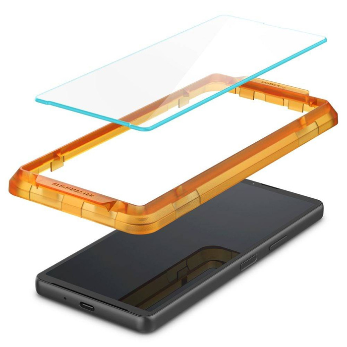 Tempered Glass Spigen Alm Glas.tr 2er-Pack Sony Xperia 10 V Klar