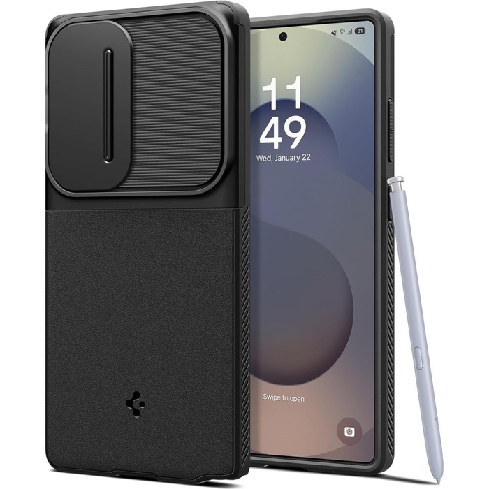 Spigen Armor OPTIK GALAXY S25 ULTRA SCHWARZ