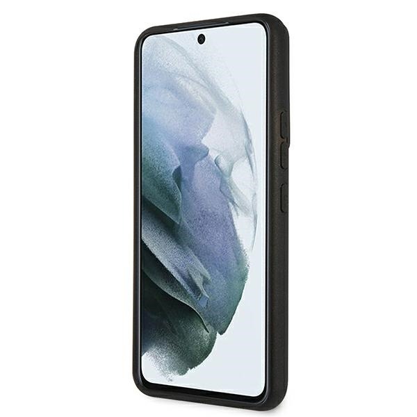 Hülle FERRARI Samsung Galaxy S22 On Track Real Carbon Schwarz Hartcase