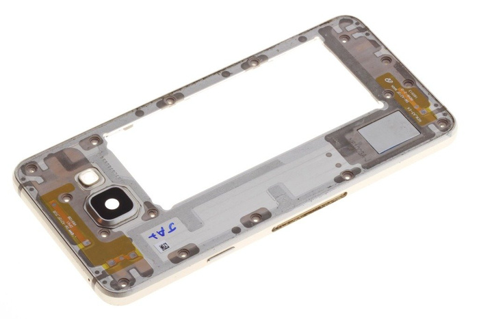 Case Body Frame SAMSUNG Galaxy A3 2016 GOLD Grade B