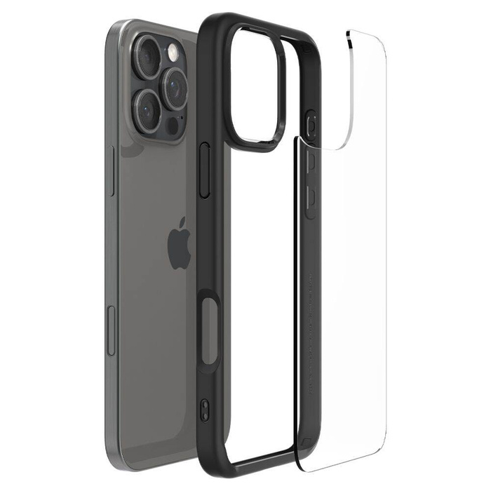 Spigen Ultra Hybrid IPhone MATTE 16 PRO MAX NERO