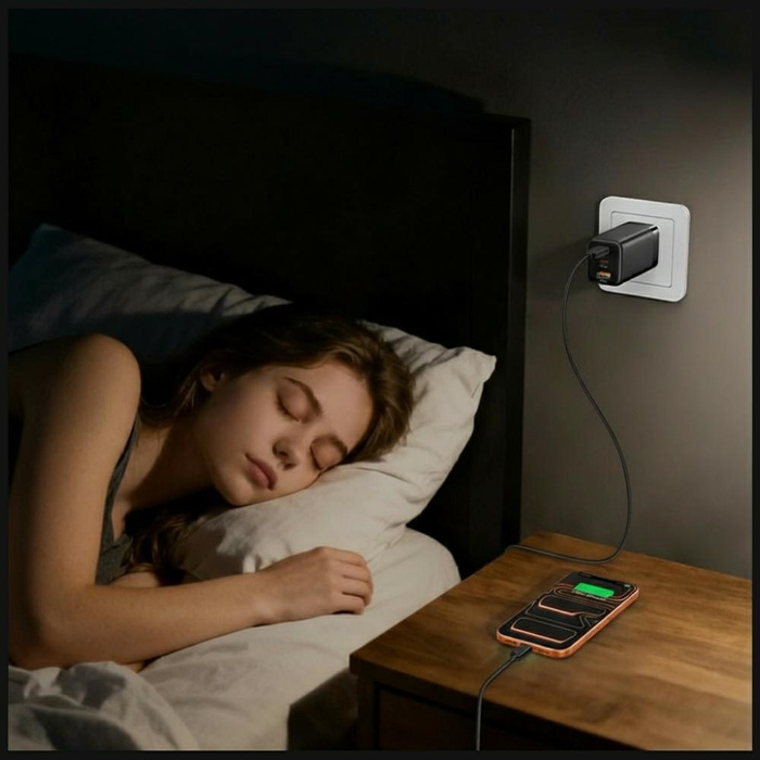 Kabel USAMS U92 60W USB-C do USB-C 1.2m  czarny