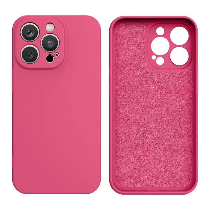 Obal Silikon Case Obal iPhone 14 Plus Silikonový Kryt Fuchsiová Case