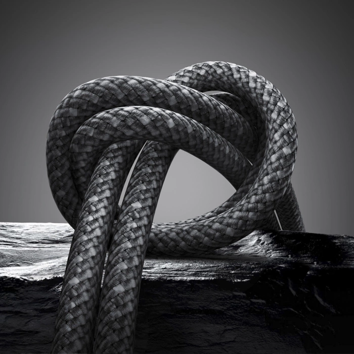 Joyroom S-A50 Unlimited Series 60W USB-C - USB-C Cable with Magnetic Organizer 1.2m - Gray