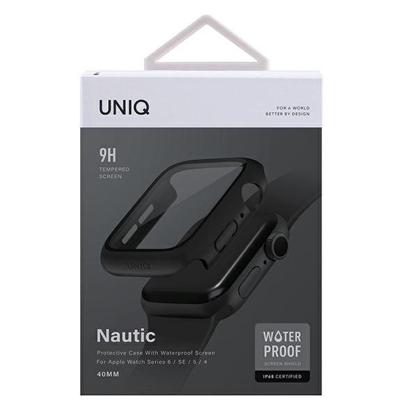 Uniq Gehäuse Nautic Apple Watch Series 4/5/6 / SE 40mm schwarz / schwarz