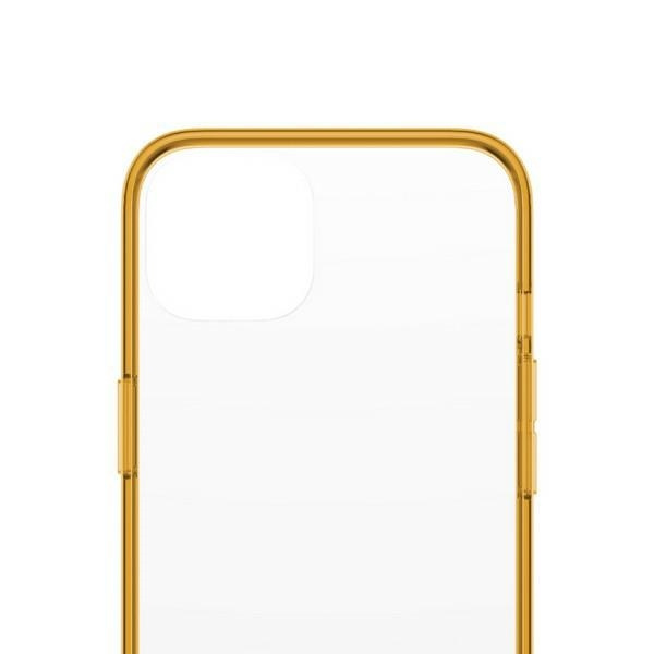 PanzerGlass ClearCase iPhone 13 6.1" Antibakteriell Militärische Qualität Tangerine 0333