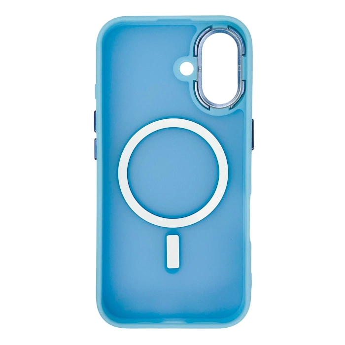 Magnetic Collection MagSafe case for iPhone 16 Plus - light blue