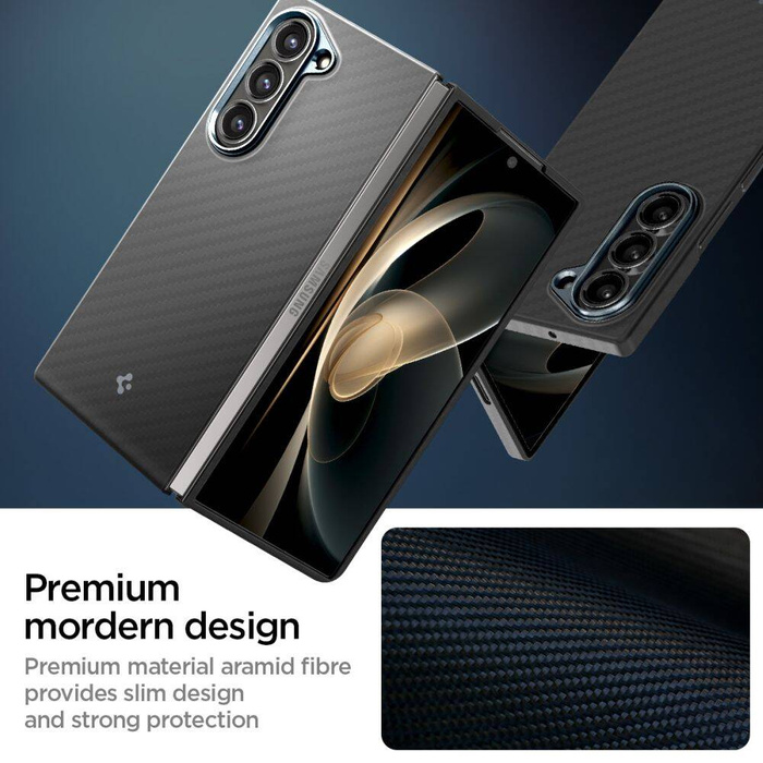 Funda Spigen Z Fold AIRSKIN GALAXY 6 ARAMID NEGRO