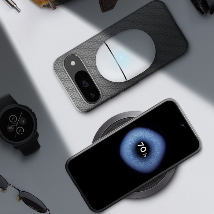 Cover Spigen Liquid Air GOOGLE PIXEL 9 / 9 PRO GRIGIO MARMO