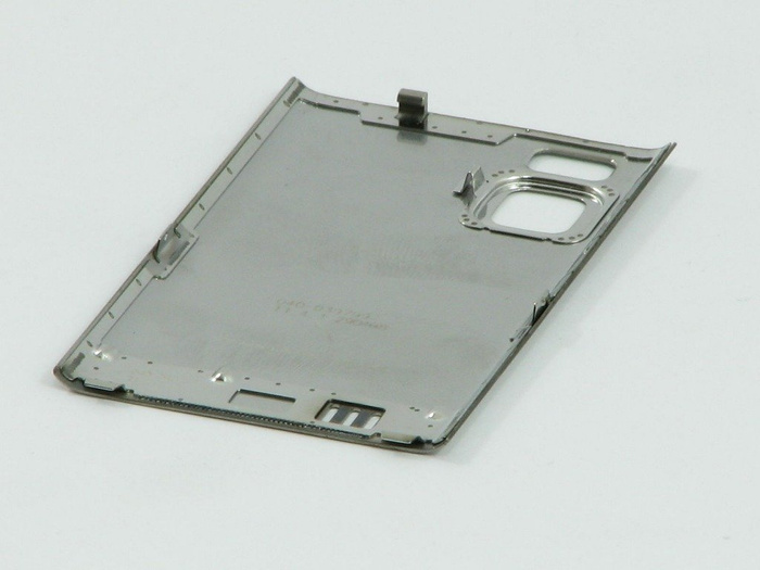 Coperchio della batteria NOKIA 6500 Slide ORIGINAL Silver