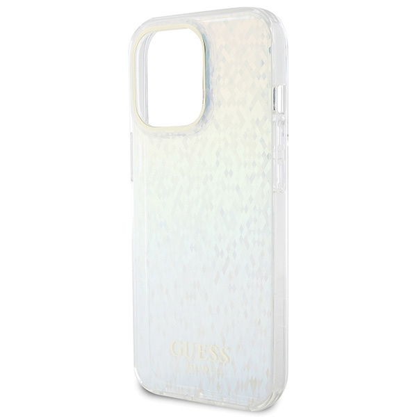 Etui Guess GUHCP15XHDECMI iPhone 15 Pro Max 6.7" wielokolorowy hardcase IML Faceted Mirror Disco Iridescent Case