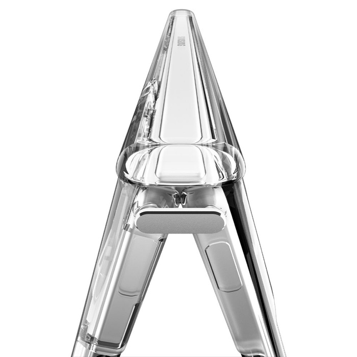 SPIGEN ULTRA HYBRID PRO MAG MAGSAFE GALAXY Z FOLD 7 TRANSPARENT/BLANC