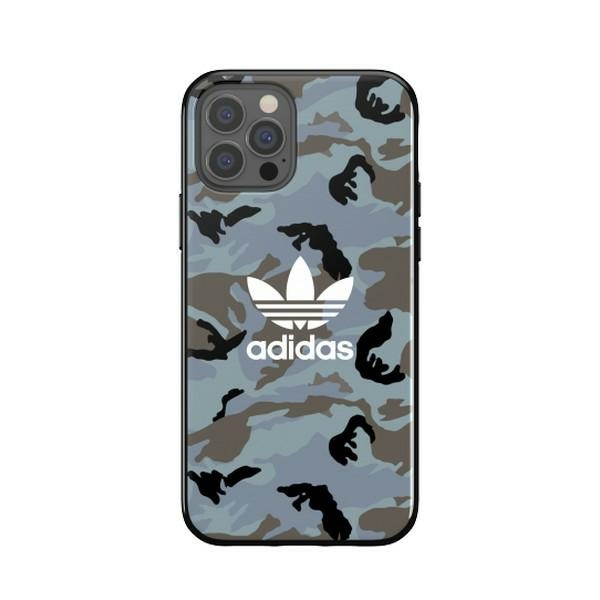 Adidas OR SnapCase Camo iPhone 12/12 Pro blau/schwarz 43702