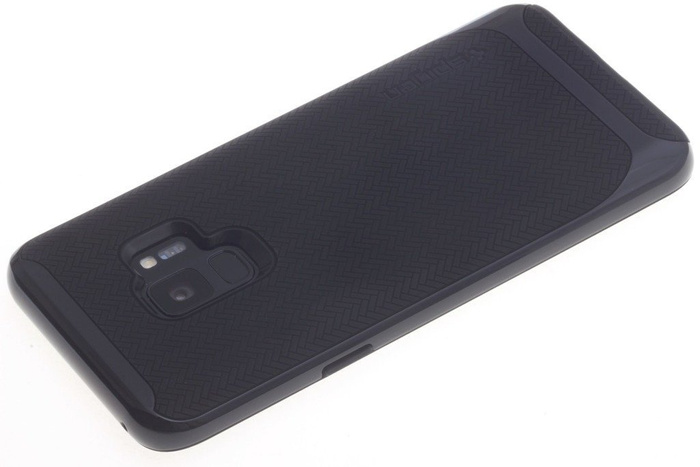 Pouzdro SPIGEN Neo Hybrid Samsung Galaxy S9 lesklé černé pouzdro