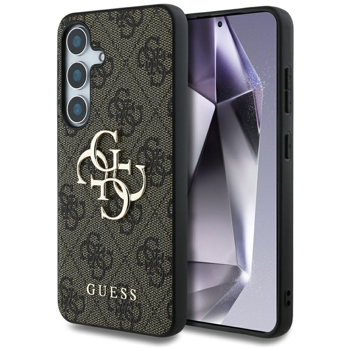 Etui Guess Big 4G Logo Classic Logo do Samsung Galaxy S25+ brązowy