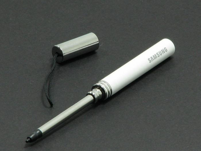 Stilo originale di SAMSUNG Omnia I900 in metallo bianco