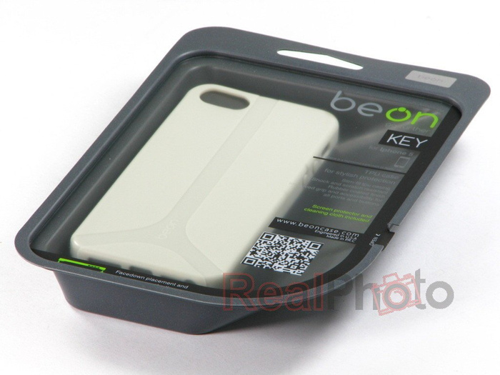 Pouzdro Kryt Apple iPhone 5 5S SE BEON Key Grey