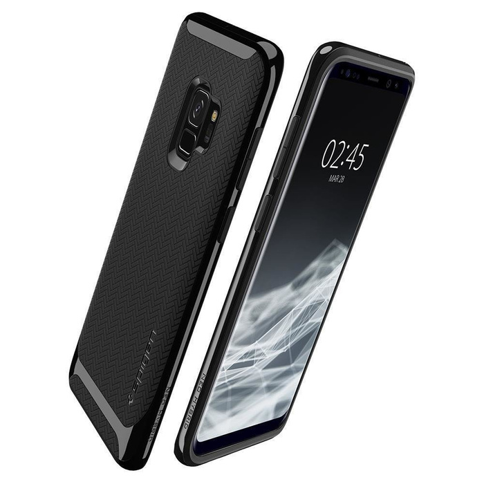 Puzdro SPIGEN Neo Hybrid Samsung Galaxy S9 Shiny Black Case