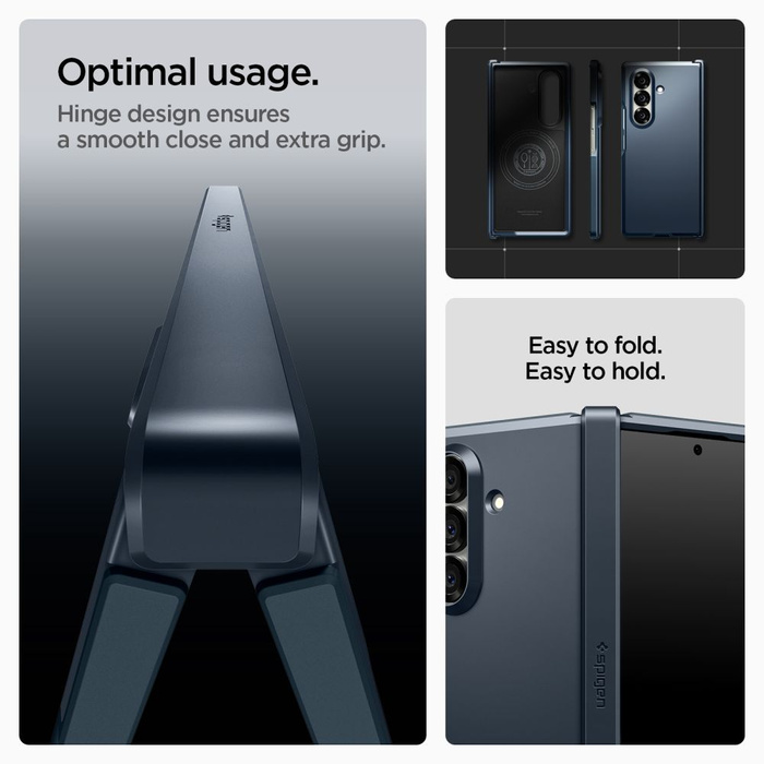 SPIGEN TOUGH ARMOR PRO MAG MAGSAFE GALAXY Z FOLD 7 METALL SCHIEFER