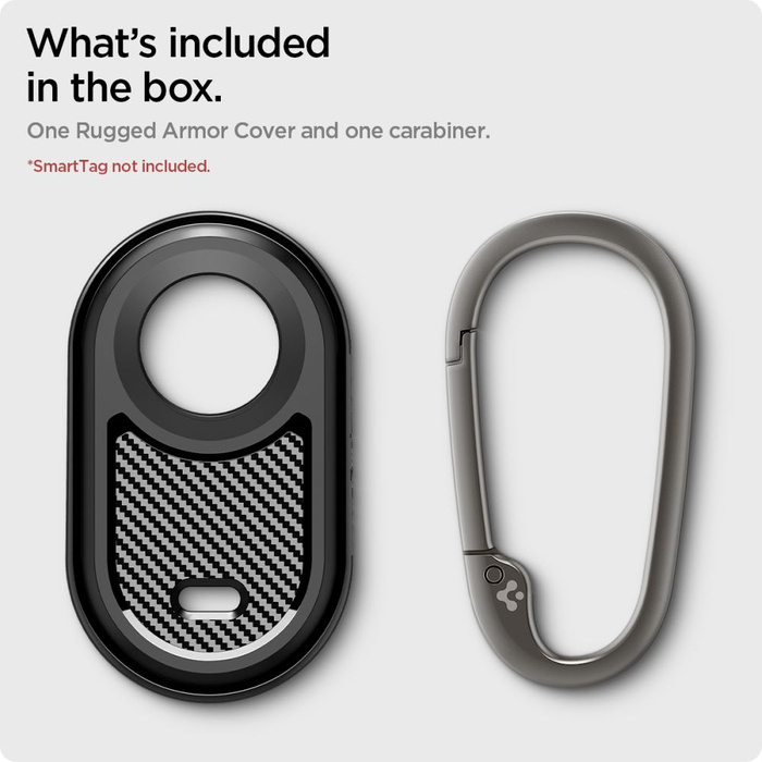 Spigen Rugged Armor MATTE Galaxy Smarttag 2 Noir