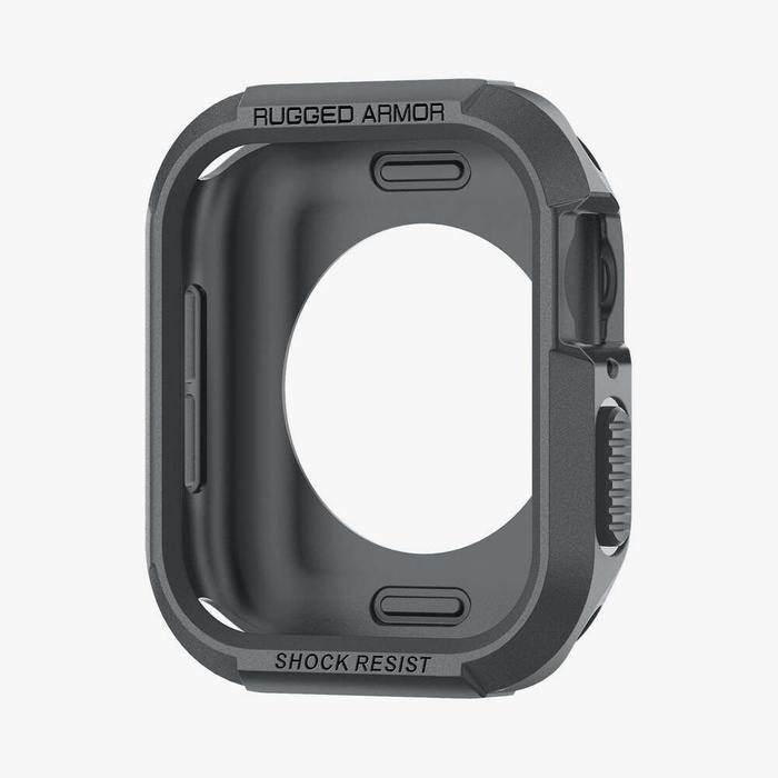 Funda Spigen Rugged Armor Apple Watch 4 / 5 / 6 / 7 / 8 / 9 / Se (44 / 45 Mm) Gris oscuro