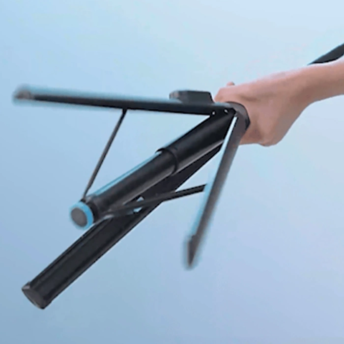 Selfie stick Wozinsky WRZP1 with automatically extendable legs, tripod function, 1.7m - black