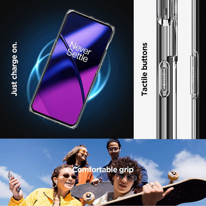 Funda Spigen Ultra Hybrid OnePlus 11 5G Cristalino