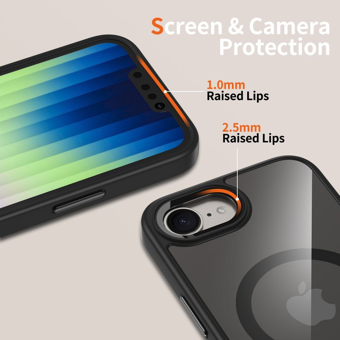 Etui TECH-PROTECT MAGMAT MAGSAFE NOTHING PHONE 3A PRO BLACK/CLEAR