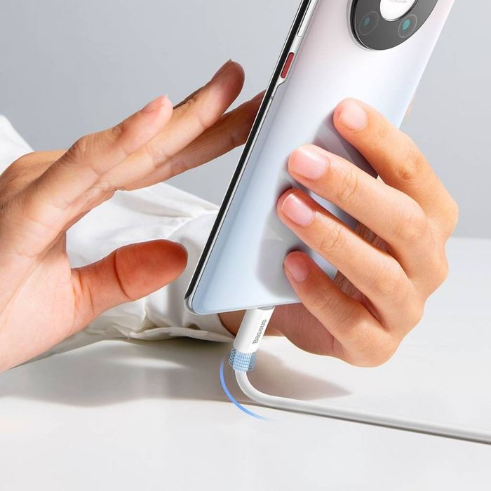 Baseus Superior Series SUPERVOOC Cavo da USB-A a USB-C 65W 1m bianco