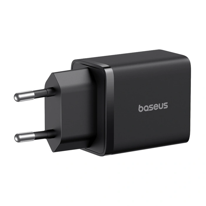 Ładowarka sieciowa Baseus Cube Pro 30W USB-C USB-A - czarna