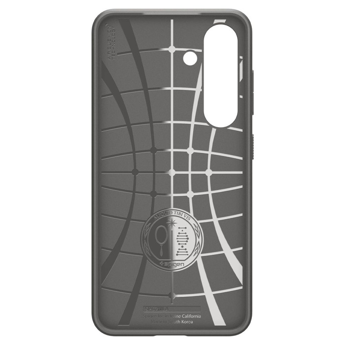 ETUI SPIGEN SAMSUNG GALAXY S25 LIQUID AIR SZARE MARBLE GREY