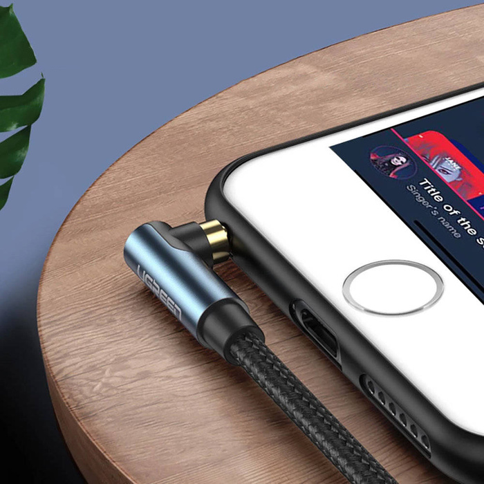 Ugreen kabel audio 2 x mini jack 3,5 mm 0,5 m modrý (AV112)