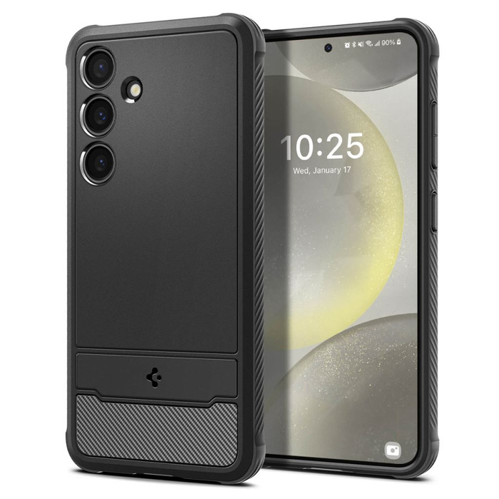 Funda Spigen Rugged Armor Samsung Galaxy S24 MATTE Negro Case