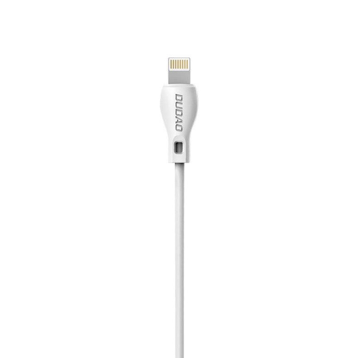 Dudao cable cable USB / Lightning 2.4A 1m white (L4L 1m white)